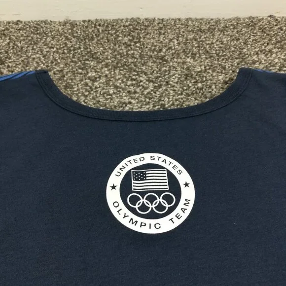 Team USA Shirt 2016 Olympics Tank Top Nike Dri Fit Flowmotion Logo Mens 2XL